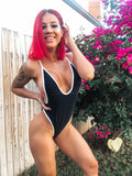 Wycked Sexy Deep-V One Piece Bikini